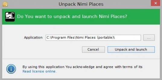 Nimi Places versione portatile