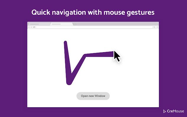 gesto del mouse